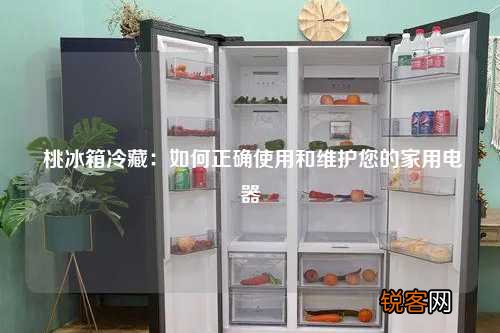桃冰箱冷藏：如何正确使用和维护您的家用电器