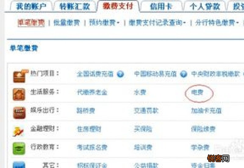 网上怎么缴纳电费