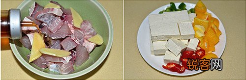 豆腐烧鱼块