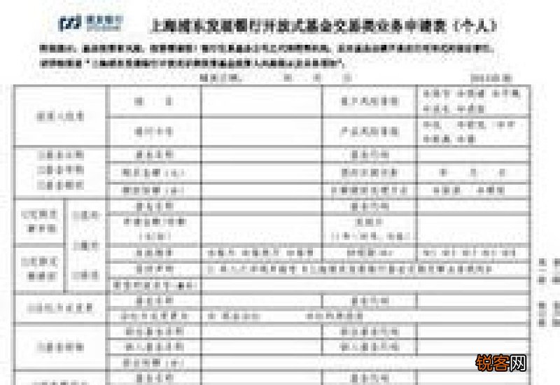 授信申请书