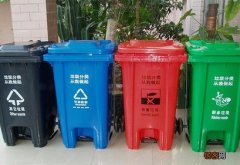 红色垃圾桶对应什么垃圾