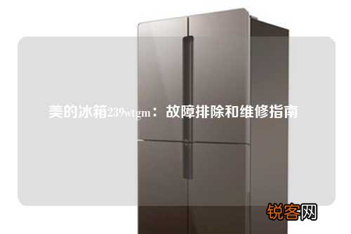 美的冰箱239wtgm：故障排除和维修指南