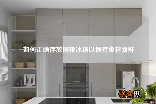 如何正确存放樱桃冰箱以保持食材新鲜