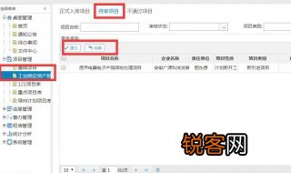 项目入库是什么意思 项目入库解释