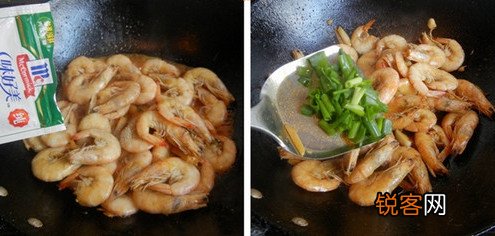干煸青条虾
