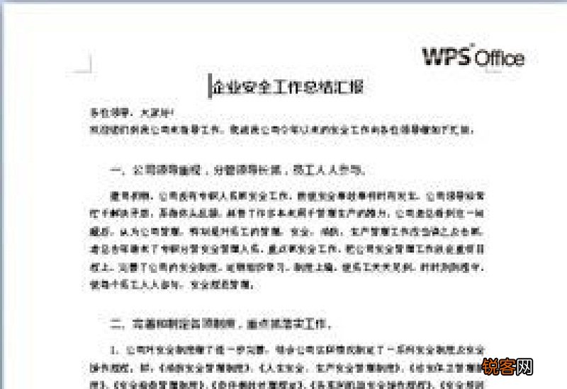 安全总结报告