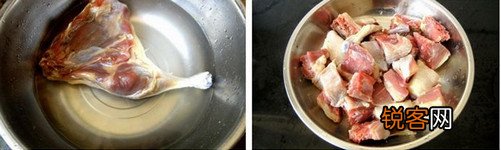 腊鸭腿焖春笋