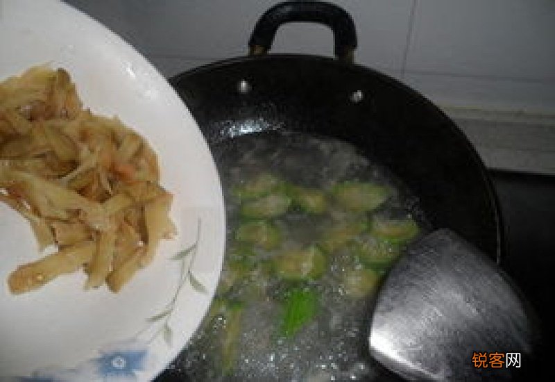西瓜肉丝 丝瓜肉丝汤