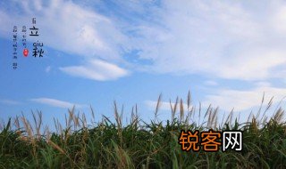 立秋时间和代表的意思 立秋时间和代表啥意思