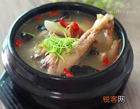 黑木耳：防治冠心病的黑木耳炖鸡汤及做法