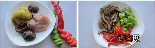 榨菜香菇炒肉丝
