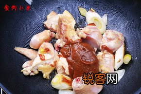 豆瓣酱烧鸡肉