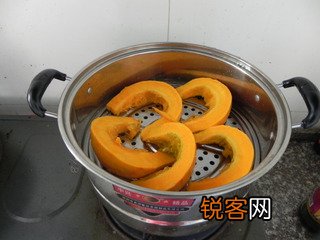 南瓜枣糕的做法