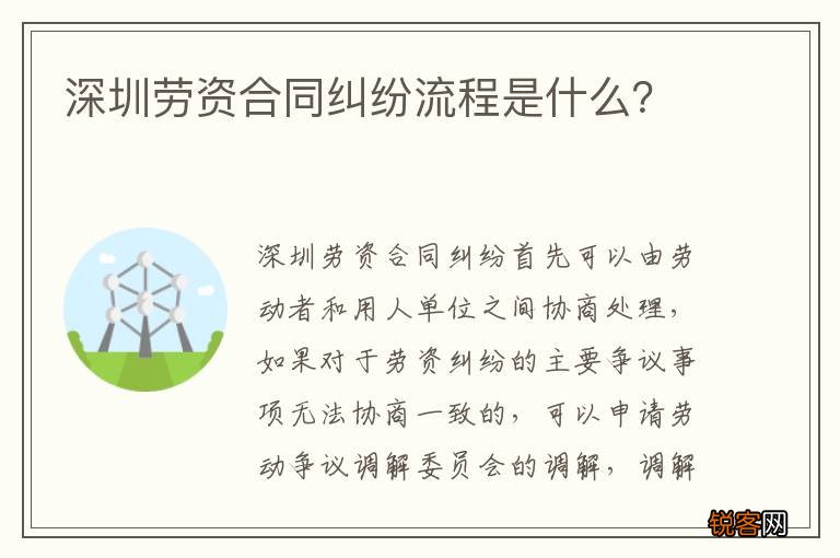 深圳劳资合同纠纷流程是什么？