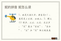 妮的拼音 妮怎么读