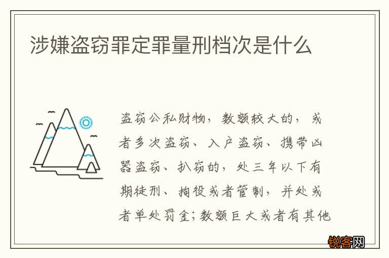 涉嫌盗窃罪定罪量刑档次是什么