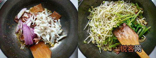 鱿鱼炒培根