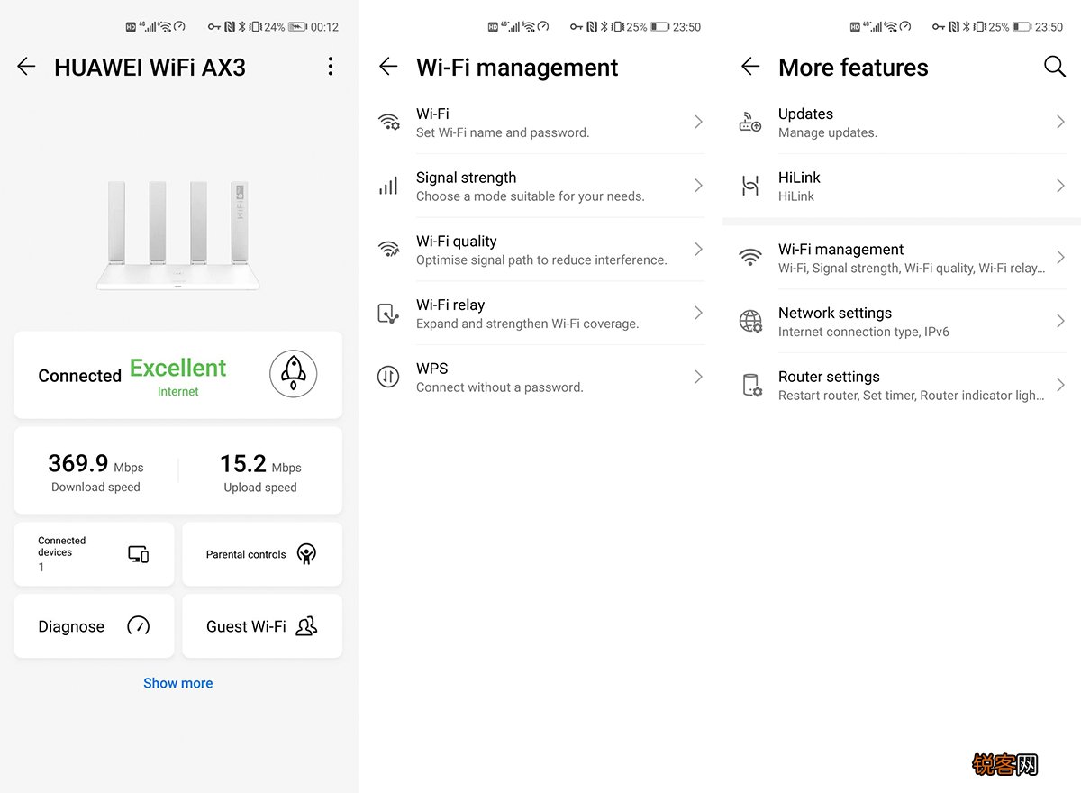 华为千兆WiFi6路由器ax3设置 HUAWEI WiFi AX3深度评测
