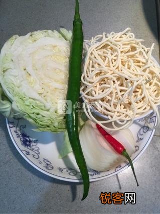 家常炒面的做法