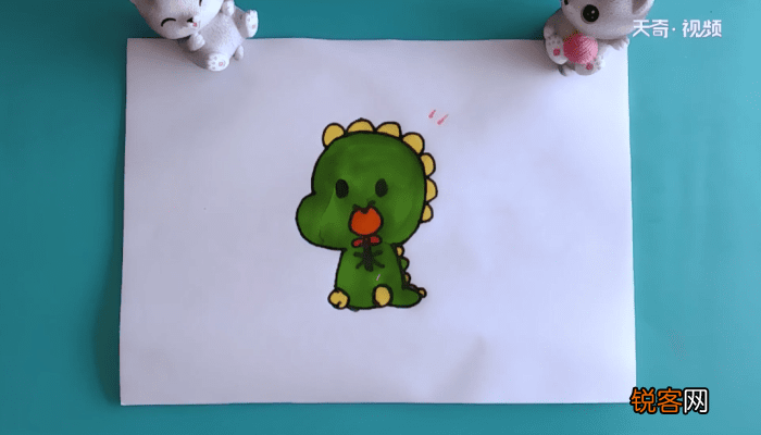 恐龙简笔画 恐龙简笔画报
