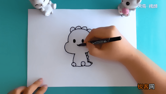 恐龙简笔画 恐龙简笔画报