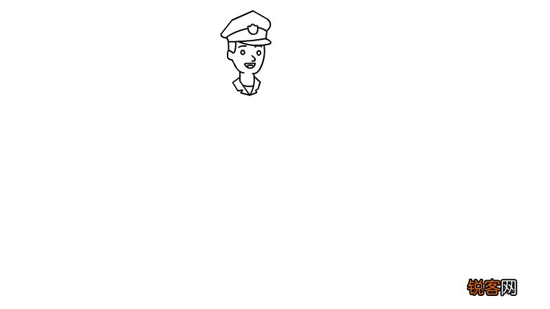 警察简笔画 警察简笔画怎么画