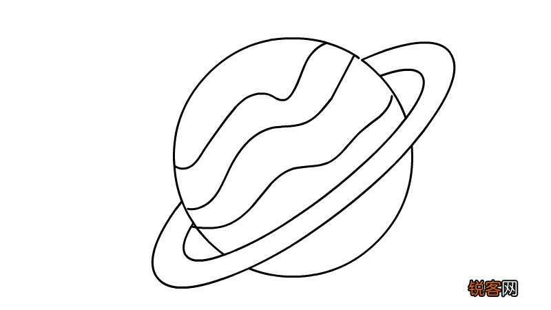 星球简笔画