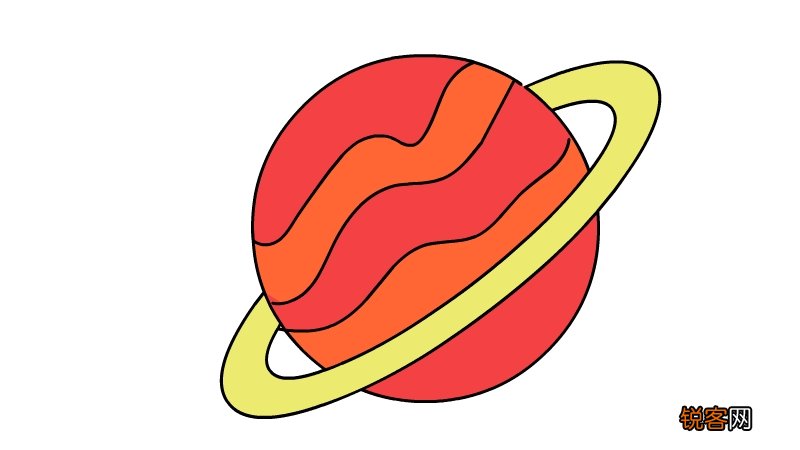 星球简笔画