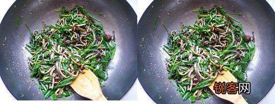 韭菜炒鳝丝