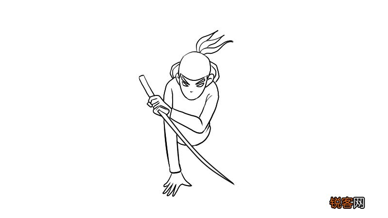 伍六七简笔画教程 伍六七简笔画