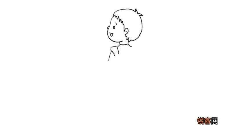 元宵节汤圆小人简笔画