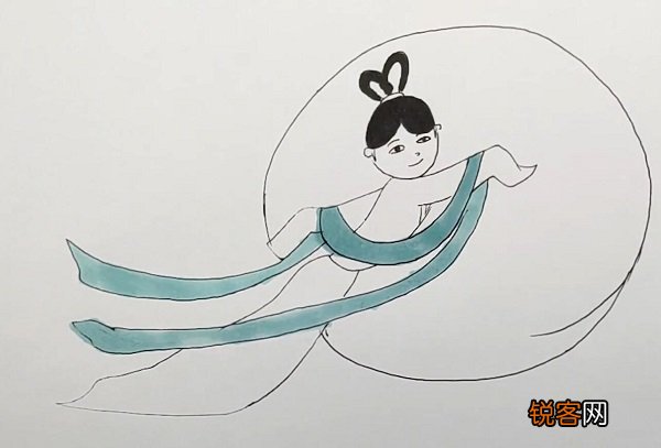 嫦娥简笔画 嫦娥怎么画