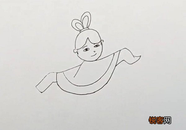 嫦娥简笔画 嫦娥怎么画