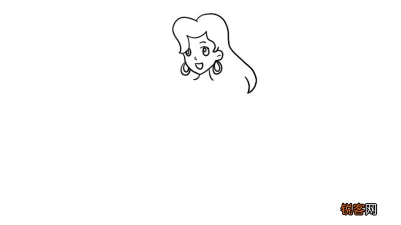 大肚孕妇简笔画 大肚孕妇的画法
