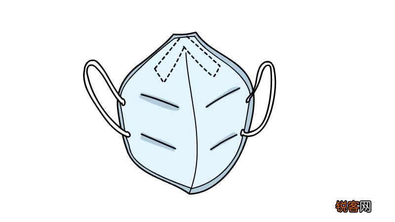 n95口罩简笔画怎么画