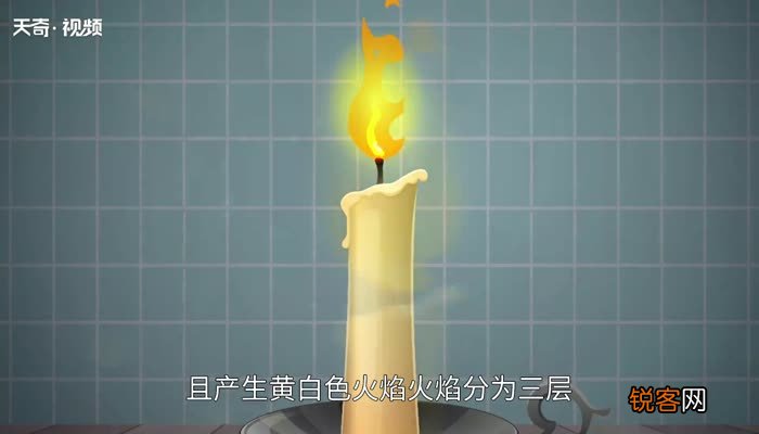 蜡烛燃烧的现象点燃的蜡烛有什么特点