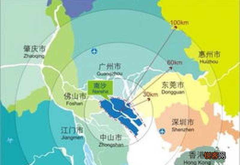 南沙区在广州什么位置