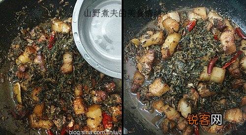 梅干菜焖肉