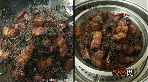 梅干菜焖肉
