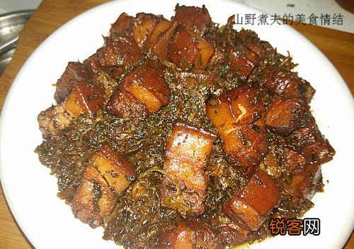 梅干菜焖肉