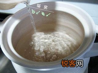 荠菜瘦肉粥的做法