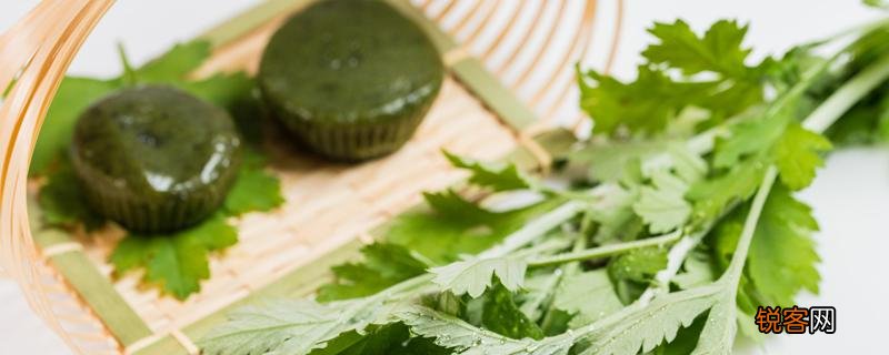 艾草青团糯米粉和粘米粉比例 青团用艾草还是青汁好!