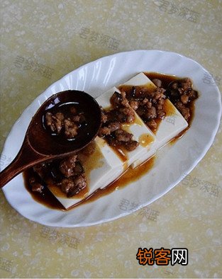 海参肉沫豆腐