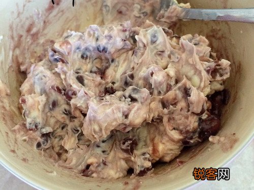 红豆乳酪风车面包
