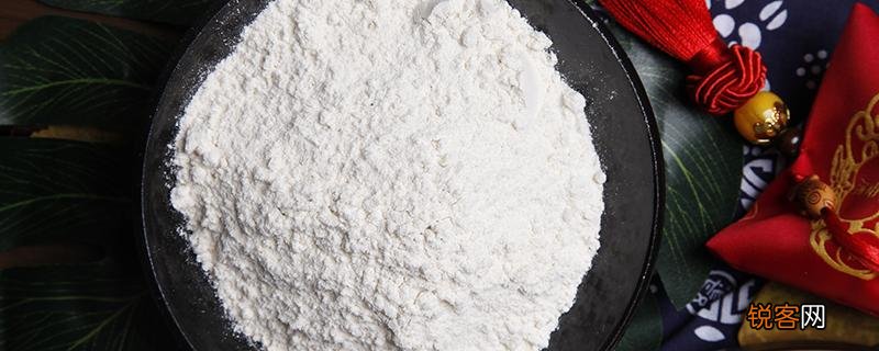 糯米粉和面粉的区别 糯米粉可以代替面粉吗