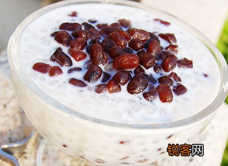 红豆西米露减肥还嫩白