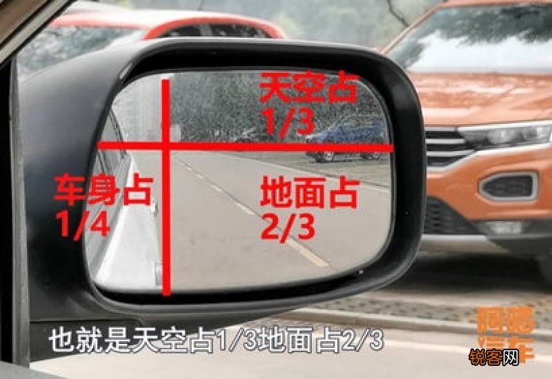 骑车后视镜怎么调比较好