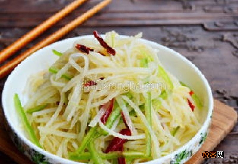 炝拌土豆丝的做法