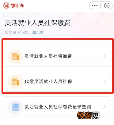 宜昌灵活就业人员缴纳养老保险操作步骤